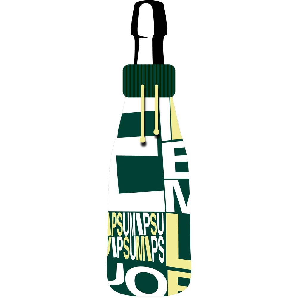 Чехол на бутылку на заказ Botti Net, акрил