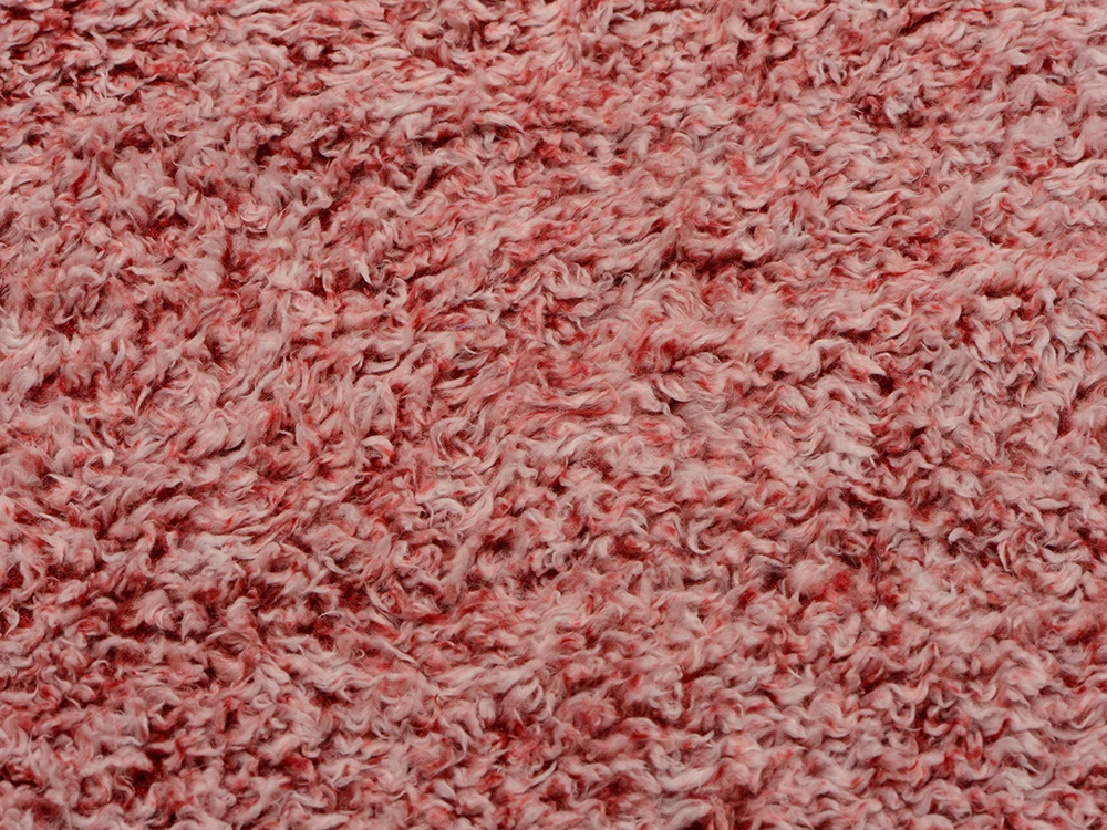 Плед флисовый Ally, бордовый — изображение 3