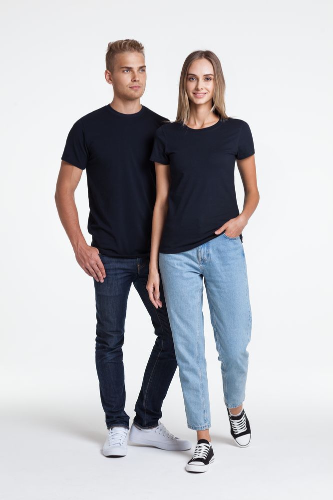 Футболка женская T-bolka Stretch Lady, кобальт (темно-синяя) — изображение 4