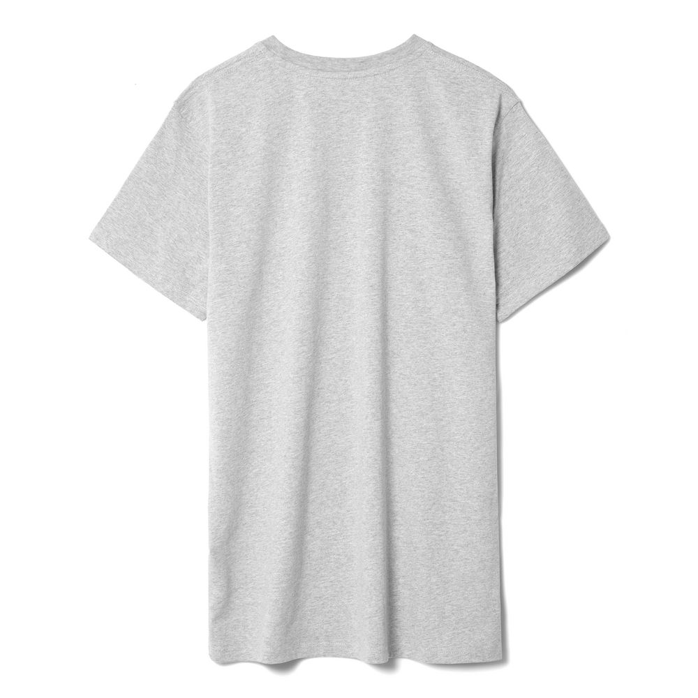 Футболка мужская T-bolka Stretch, серый меланж — изображение 2