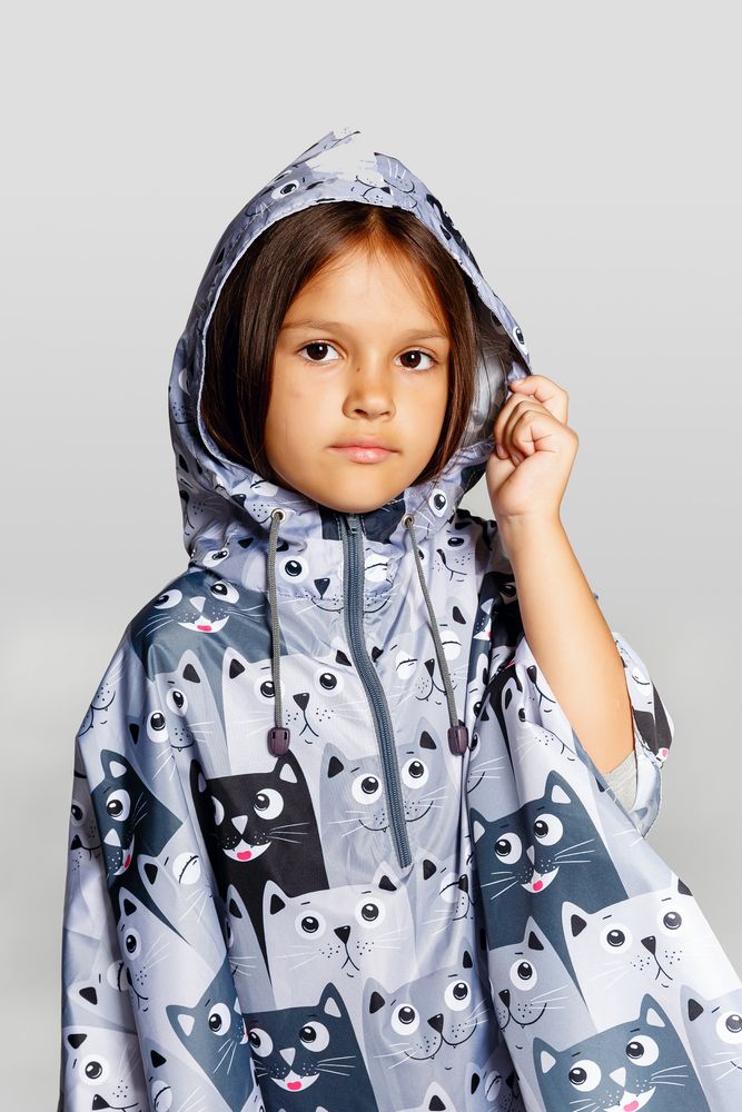 Дождевик-пончо детский AquaStop Kids на заказ — изображение 2