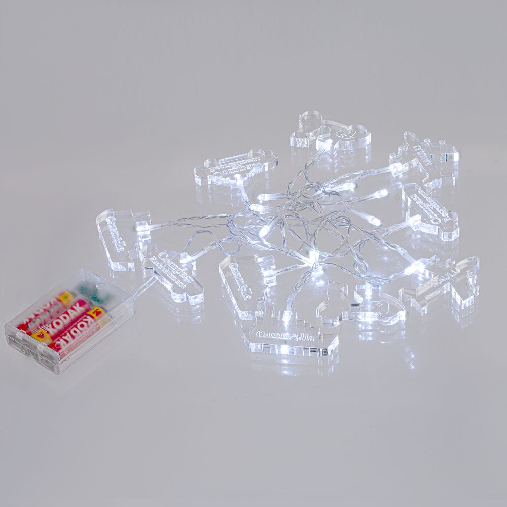 Гирлянда с индивидуальными фигурками AcryLED на заказ — изображение 4