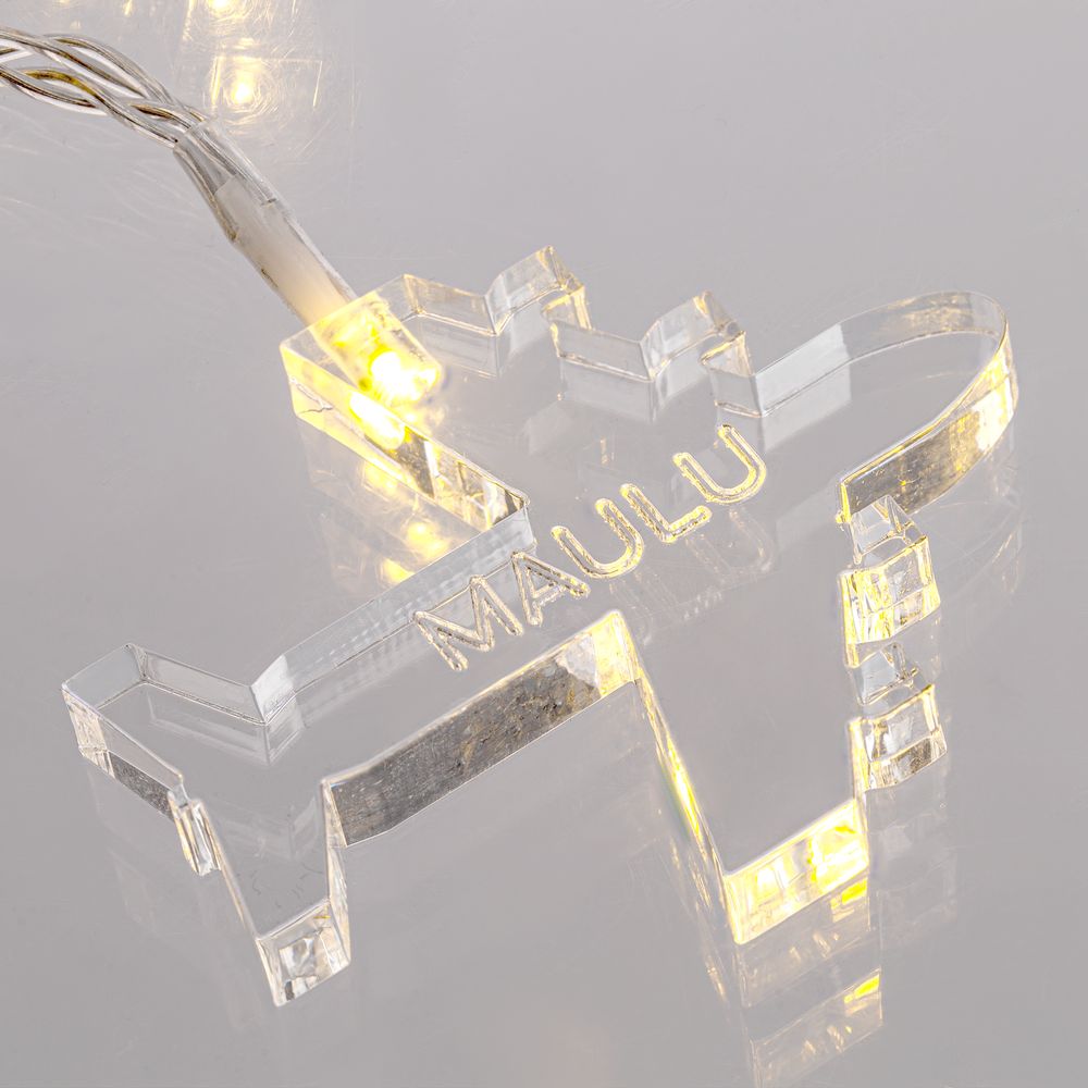 Гирлянда с индивидуальными фигурками AcryLED на заказ — изображение 5