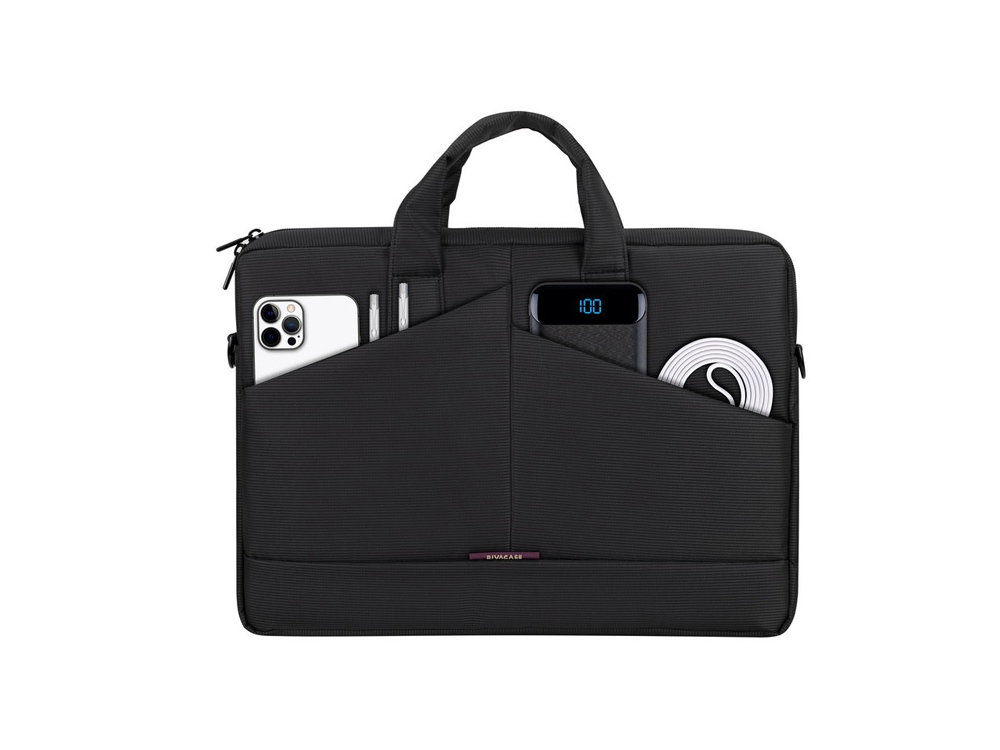 RIVACASE 8731 grey сумка для ноутбука 15,6 / 6 — изображение 11