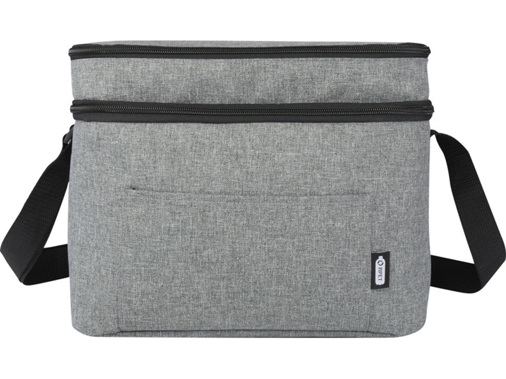 Tundra сумка-холодильник из переработанного РЕТ-пластика, сертиф. согласно GRS - Серый яркий — изображение 2