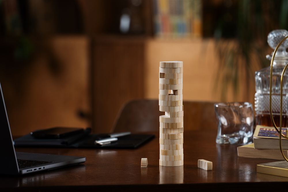 Игра «Круглая башня мини», неокрашенная — изображение 4