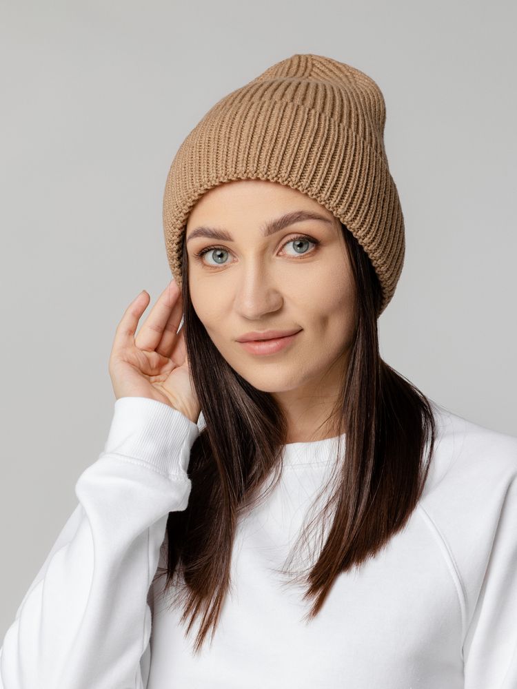 Шапка Tommi, бежевый меланж — изображение 5