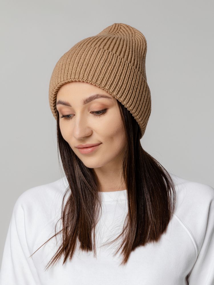 Шапка Tommi, бежевый меланж — изображение 6