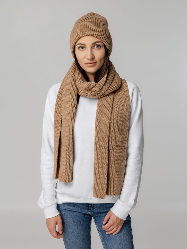 Шапка Tommi, бежевый меланж — изображение 7