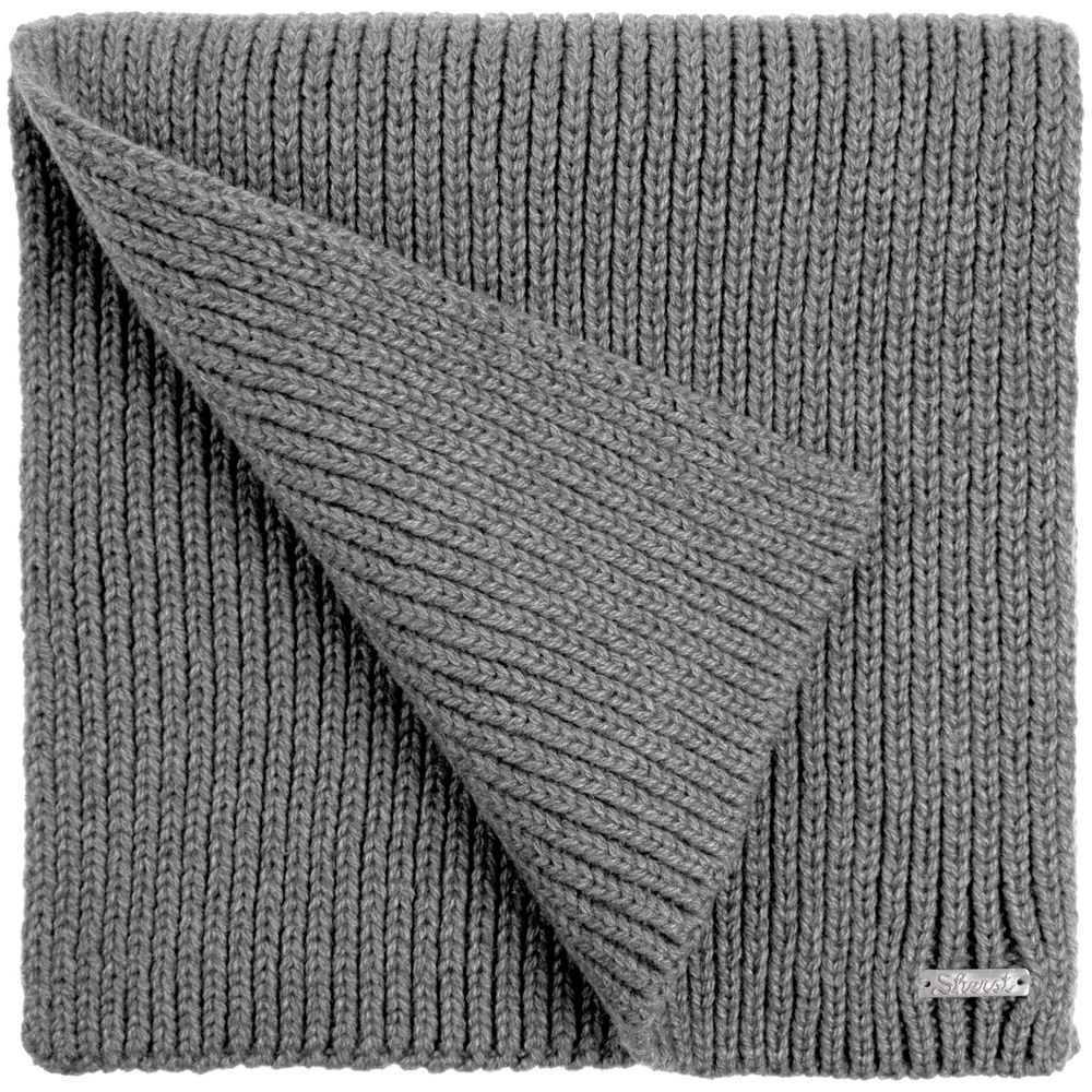 Шарф Tommi, серый меланж — изображение 2