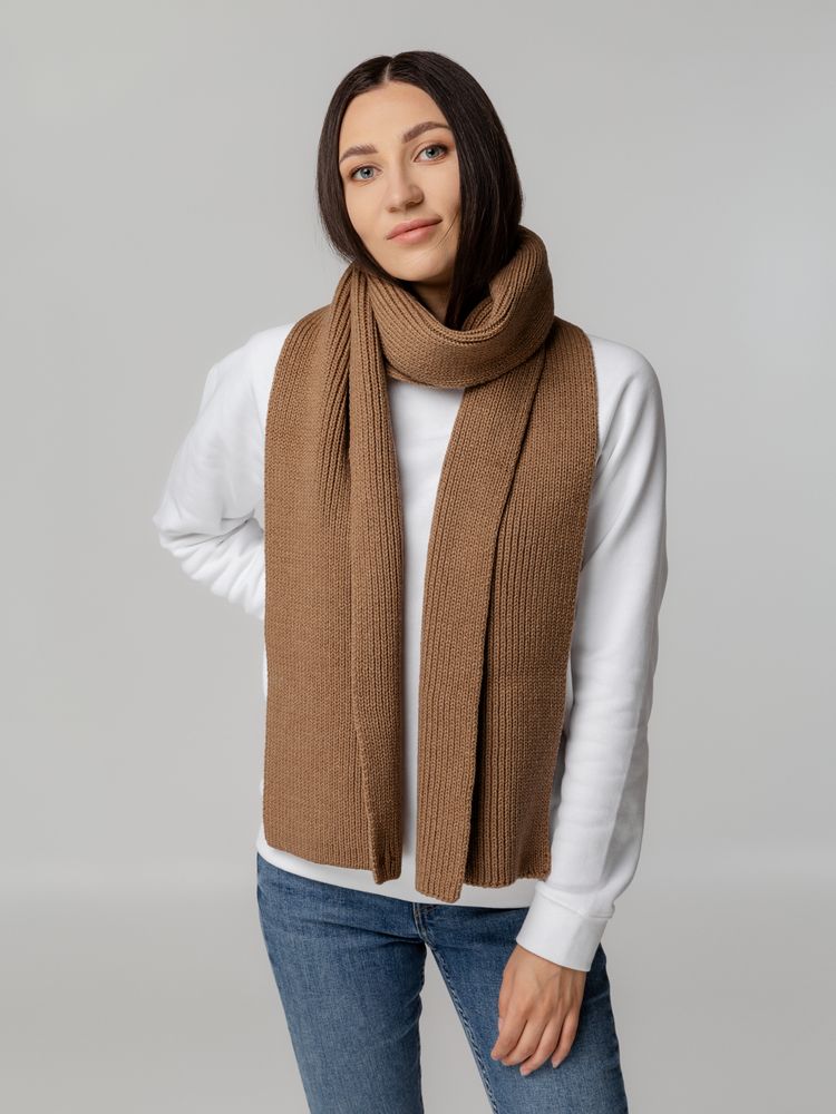 Шарф Tommi, бежевый меланж — изображение 6