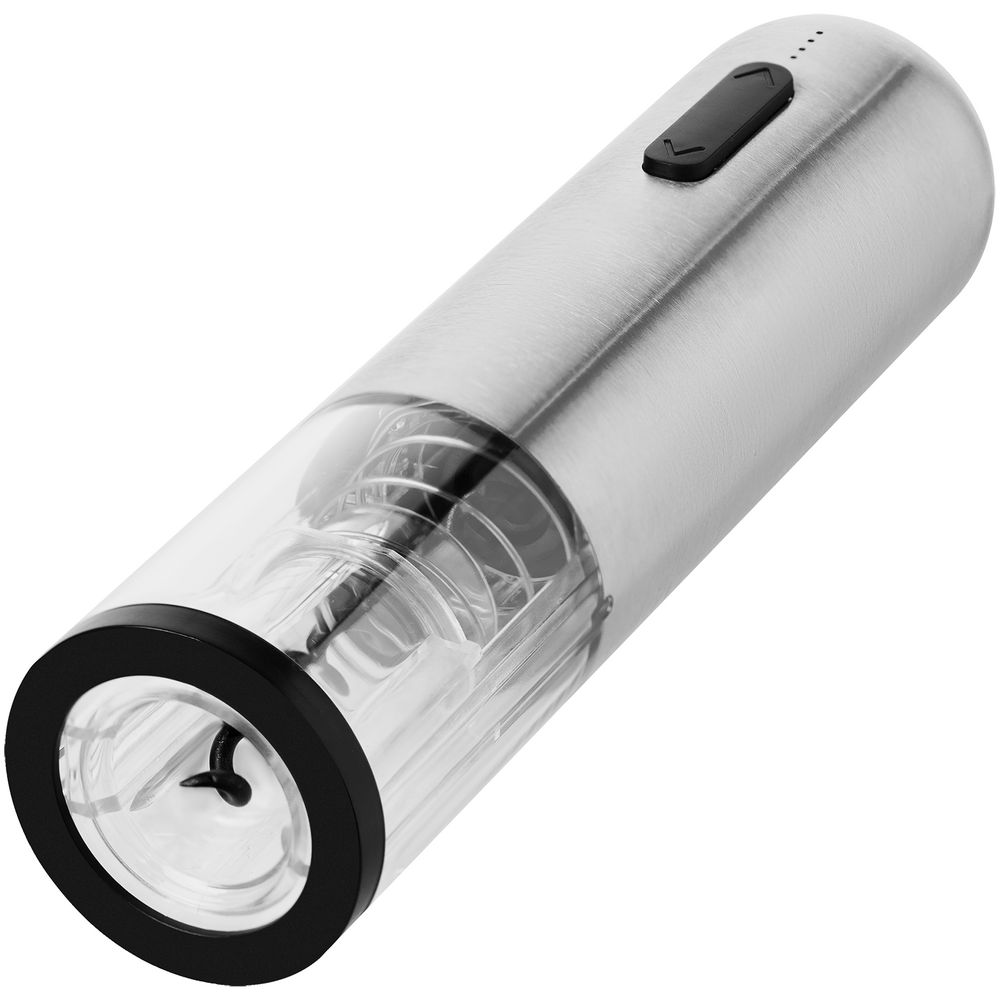 Электрический штопор с ножом для фольги Veritas, серебристый — изображение 2