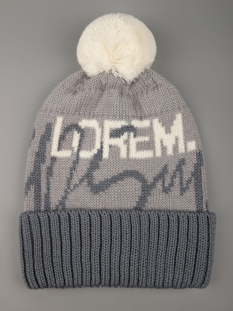 Шапка Joyful на заказ, полушерсть — изображение 3