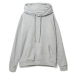 Худи унисекс Tuloksa 280 ver. 2, серый меланж