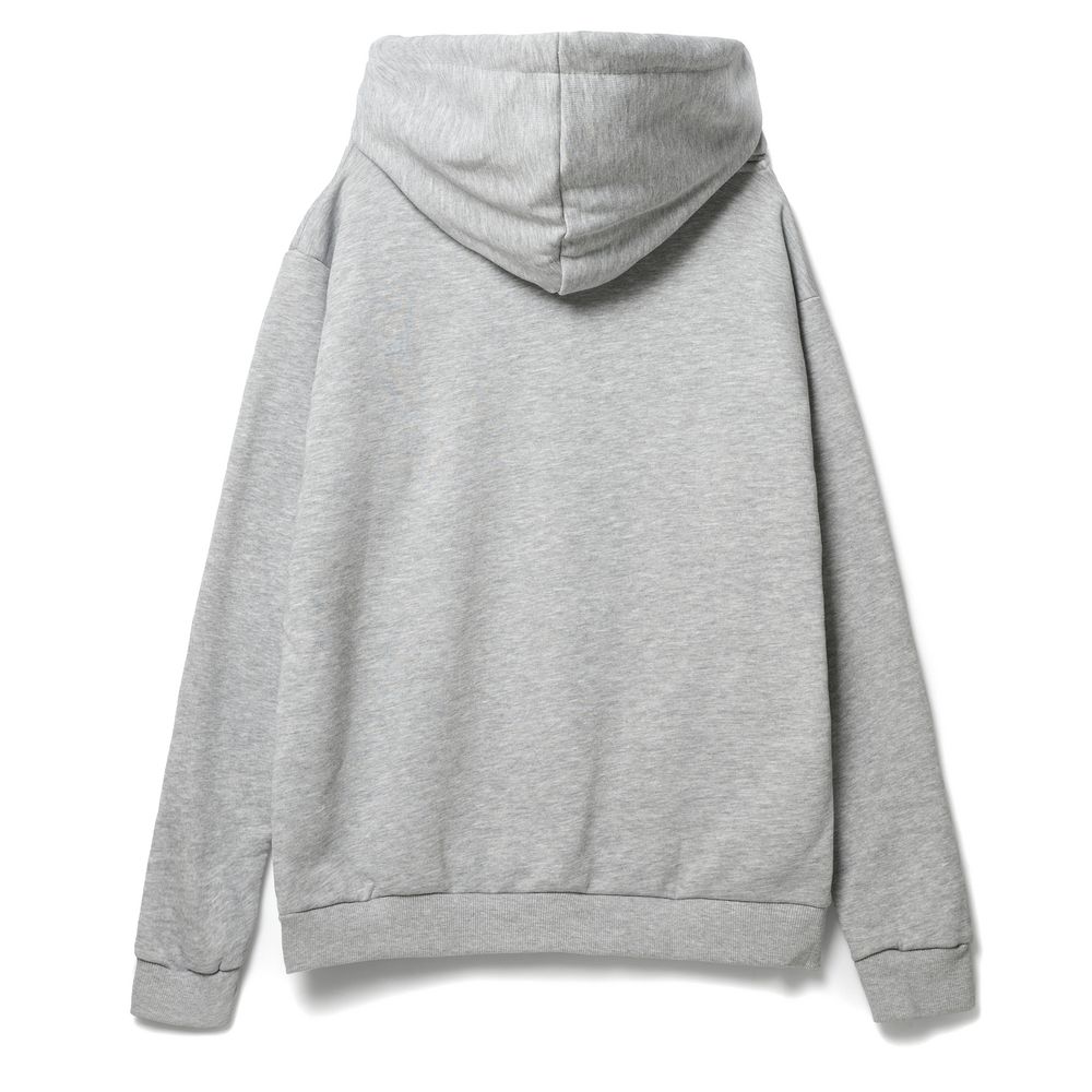 Худи унисекс Tuloksa 280, серый меланж — изображение 2