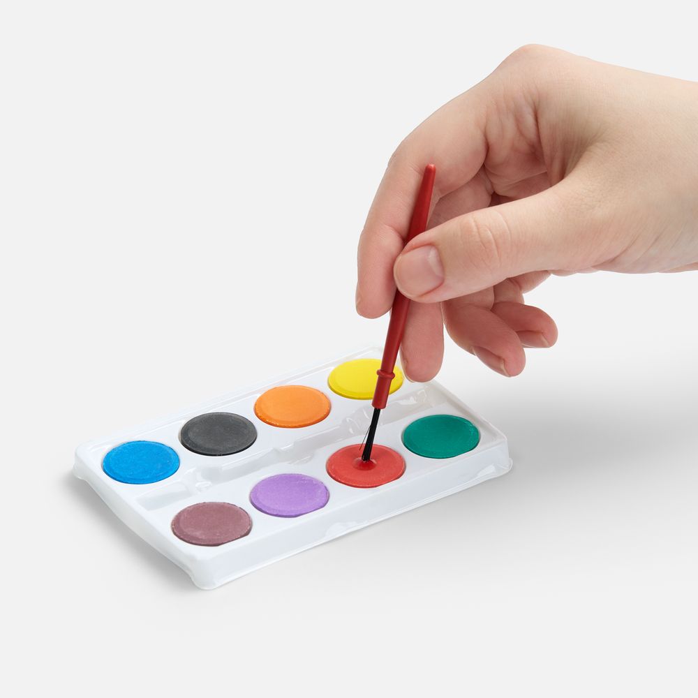 Краски Artmony, 8 цветов с кисточкой — изображение 2