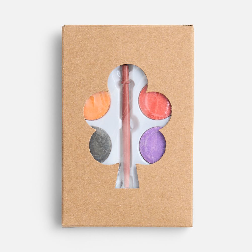 Краски Artmony, 8 цветов с кисточкой — изображение 4