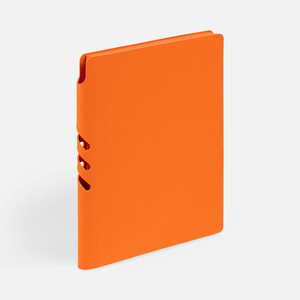 Ежедневник Flexpen Shall, недатированный, оранжевый — изображение 2