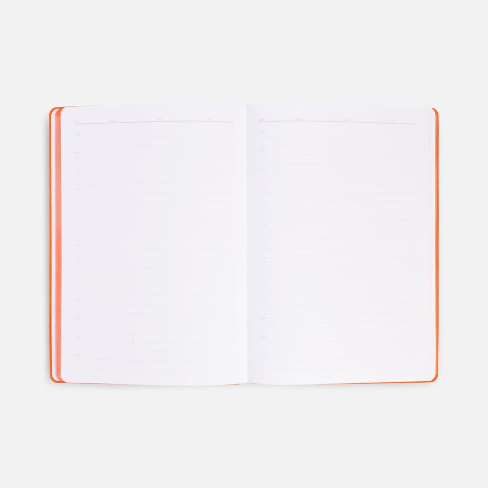Ежедневник Flexpen Shall, недатированный, оранжевый — изображение 9
