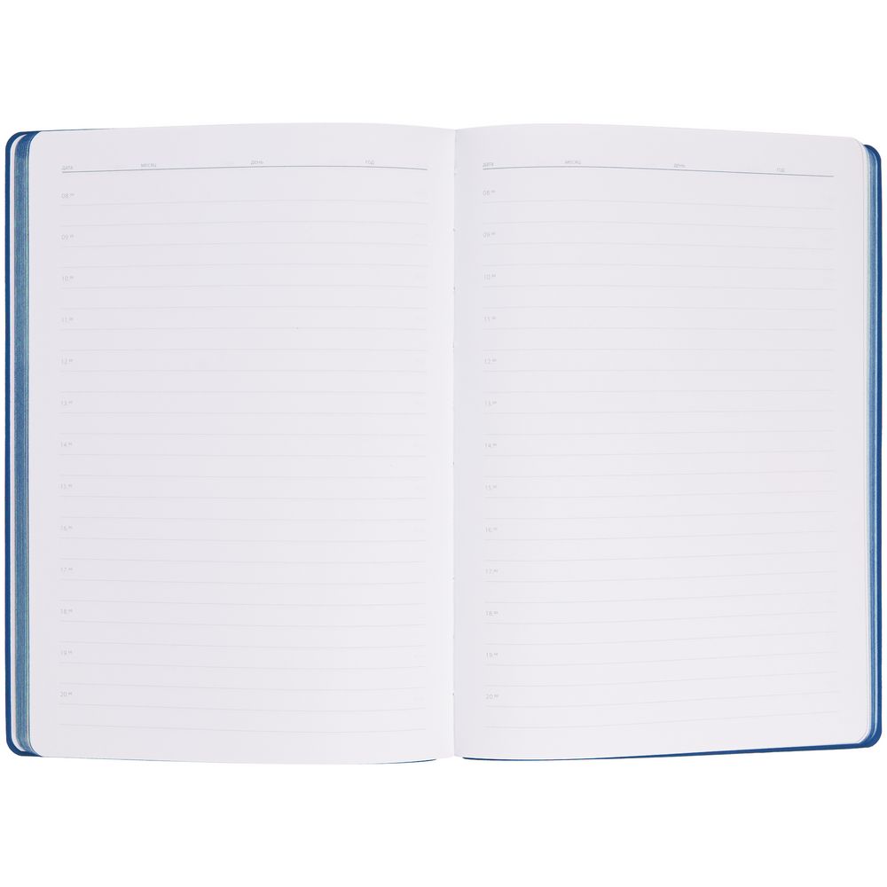 Ежедневник Flexpen Shall, недатированный, синий — изображение 8