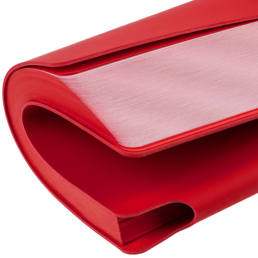 Ежедневник Flexpen Shall, недатированный, красный — изображение 6