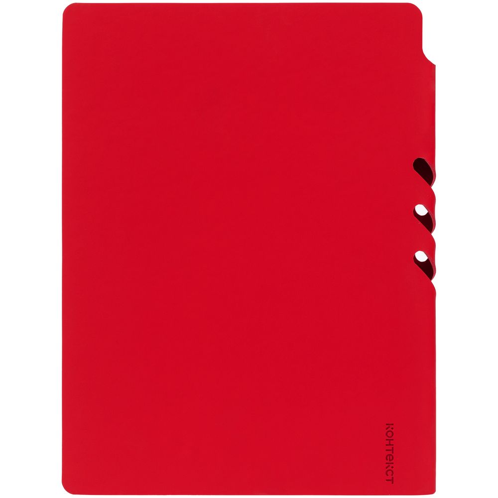 Ежедневник Flexpen Shall, недатированный, красный — изображение 4