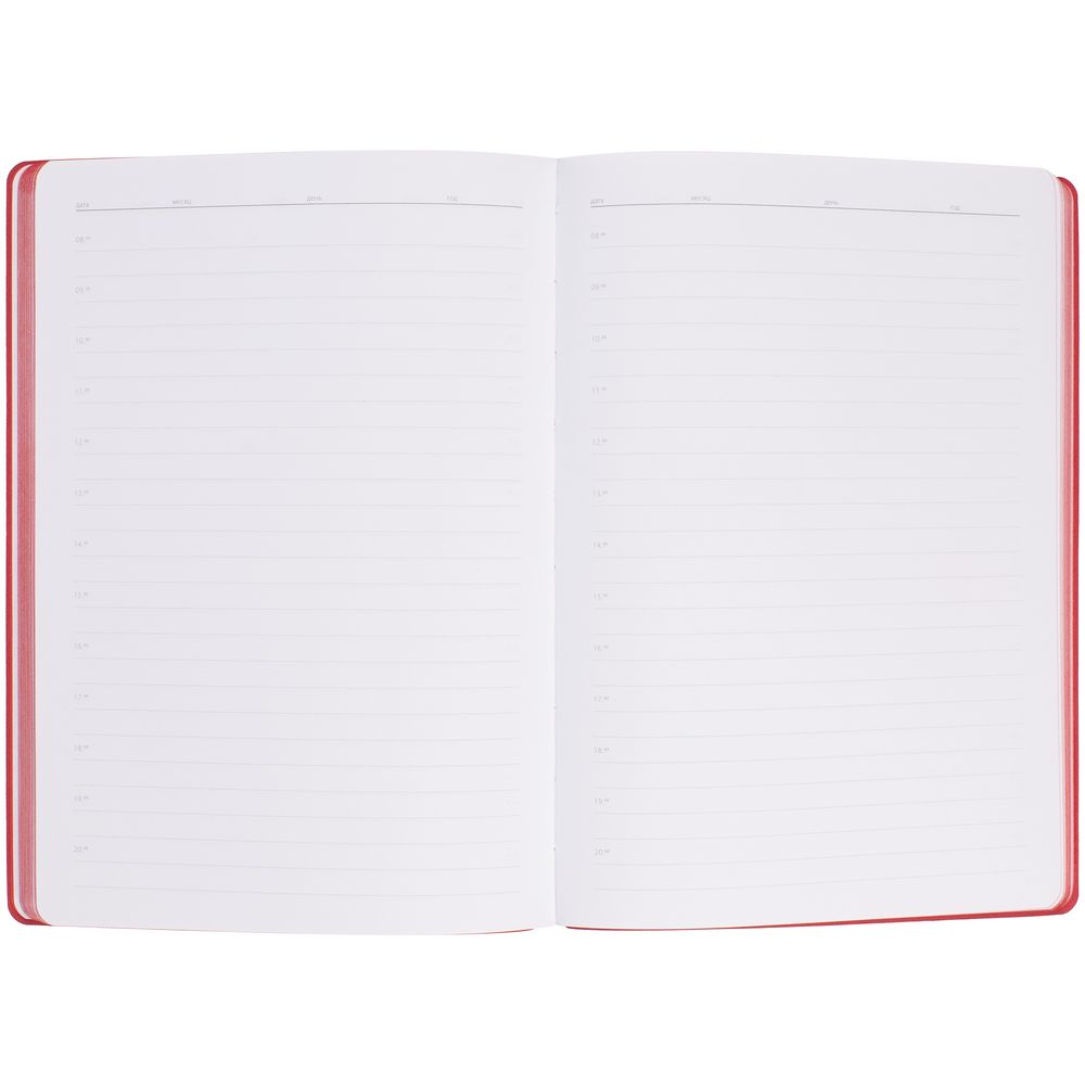 Ежедневник Flexpen Shall, недатированный, красный — изображение 8