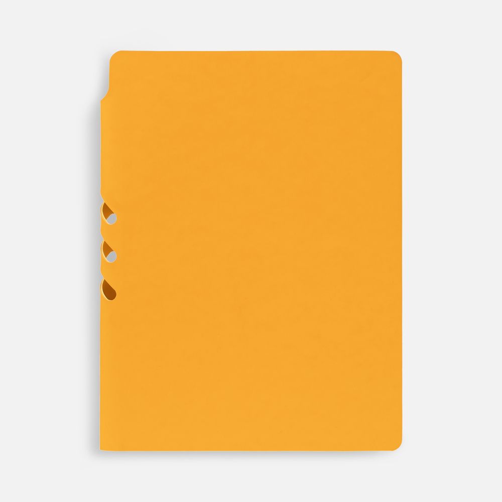 Ежедневник Flexpen Shall, недатированный, желтый — изображение 4