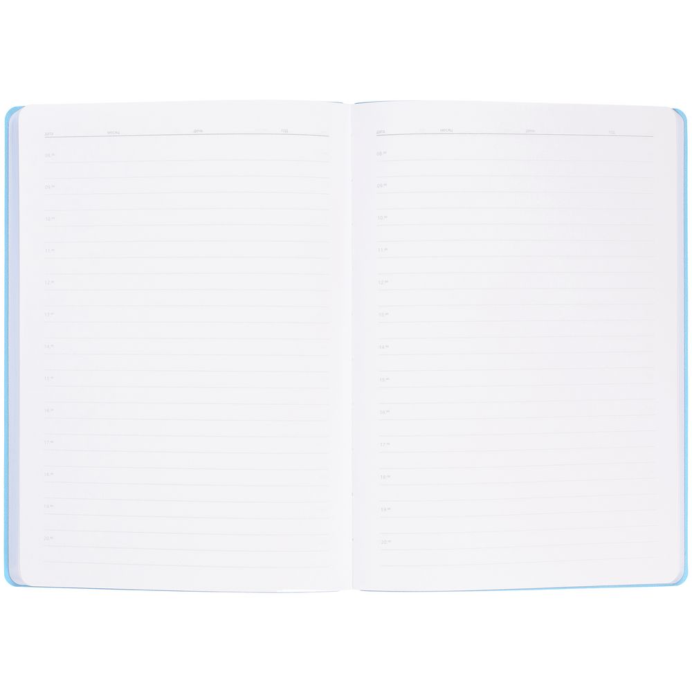 Ежедневник Flexpen Shall, недатированный, голубой — изображение 8