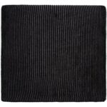 Шарф Nobilis, черный с серым меланжем