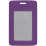 Чехол для пропуска Shall Simple, фиолетовый