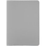 Обложка для паспорта Shall Simple, серый