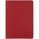Обложка для паспорта Shall Simple, красный