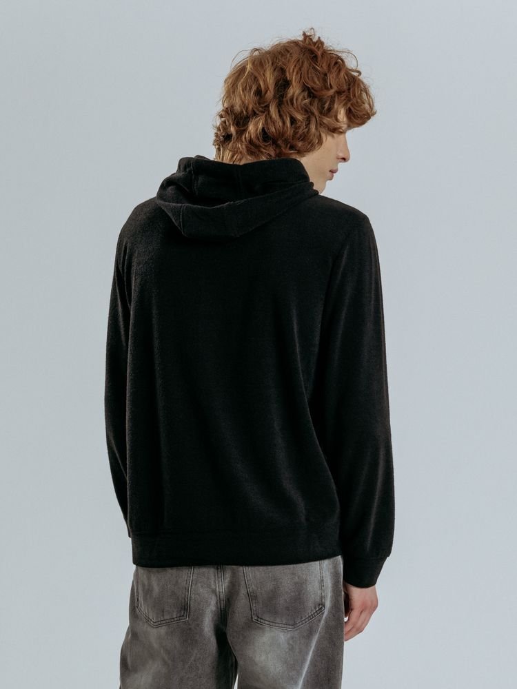 Худи унисекс Prima Vista, черное — изображение 8