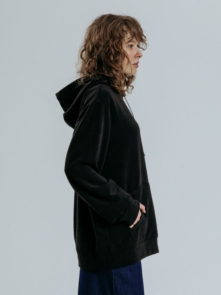 Худи унисекс Prima Vista, черное — изображение 11