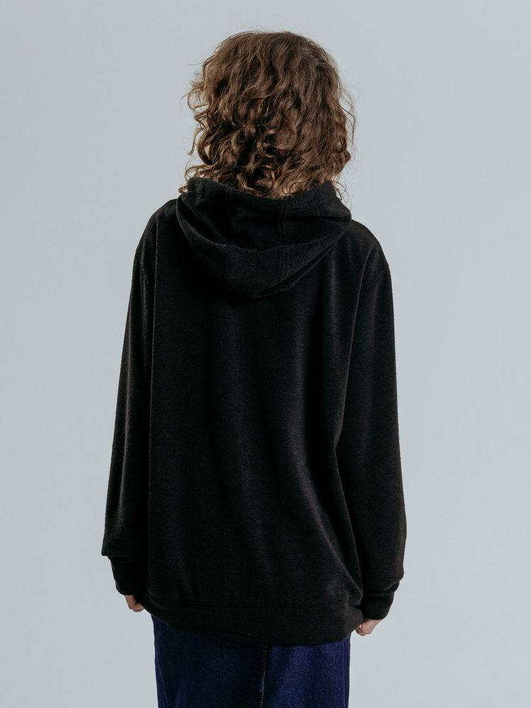 Худи унисекс Prima Vista, черное — изображение 12