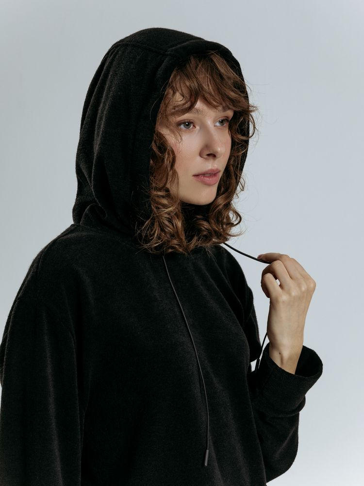 Худи унисекс Prima Vista, черное — изображение 14