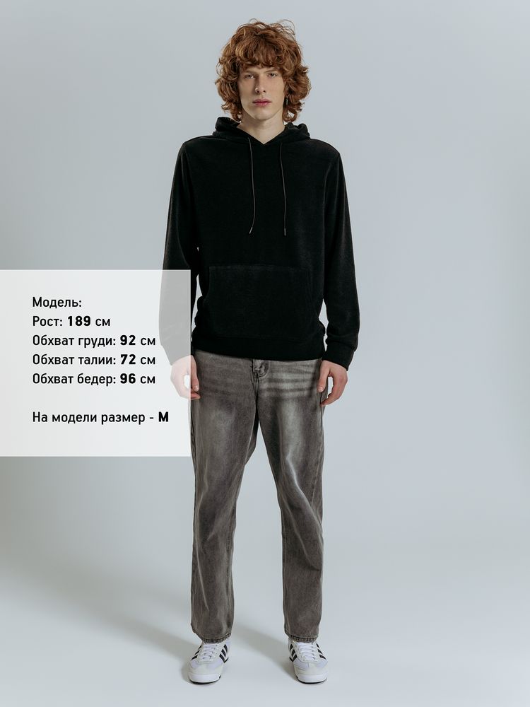 Худи унисекс Prima Vista, черное — изображение 5