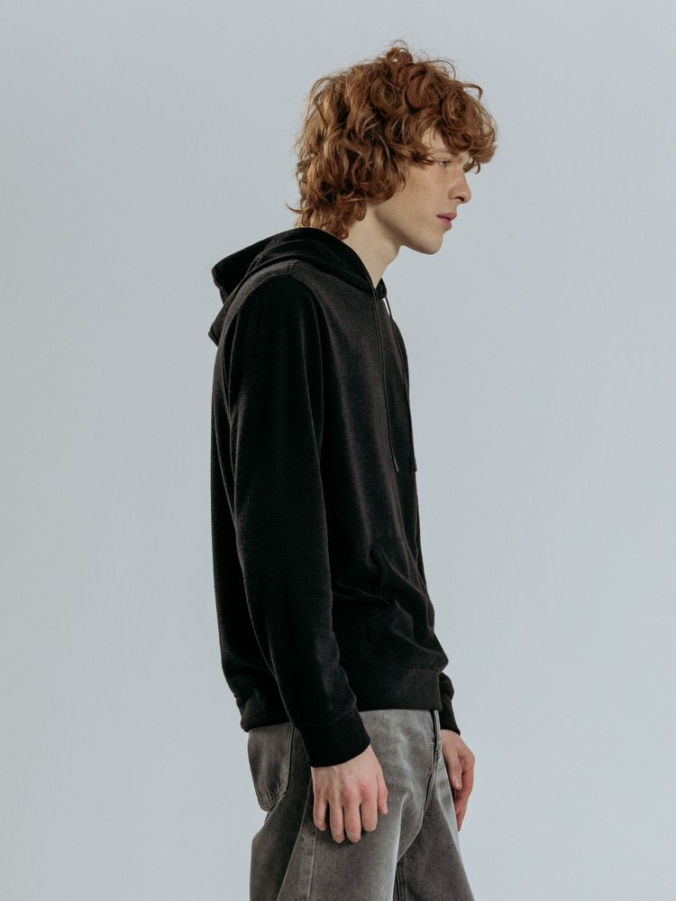 Худи унисекс Prima Vista, черное — изображение 7