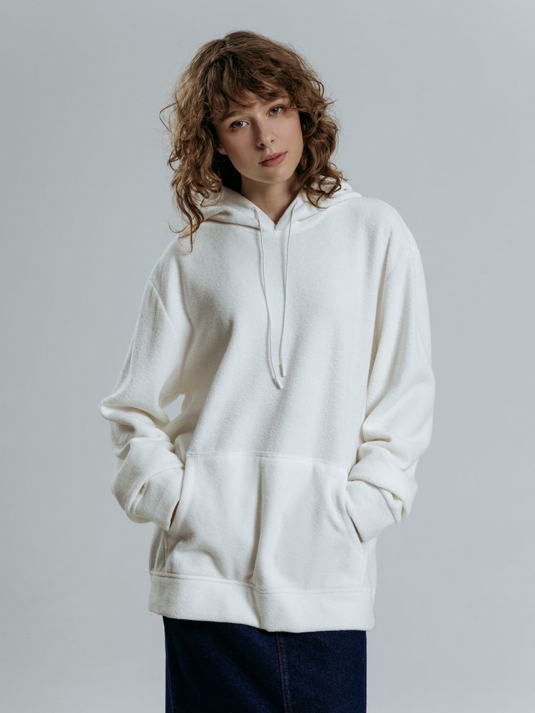 Худи унисекс Prima Vista, белое — изображение 6