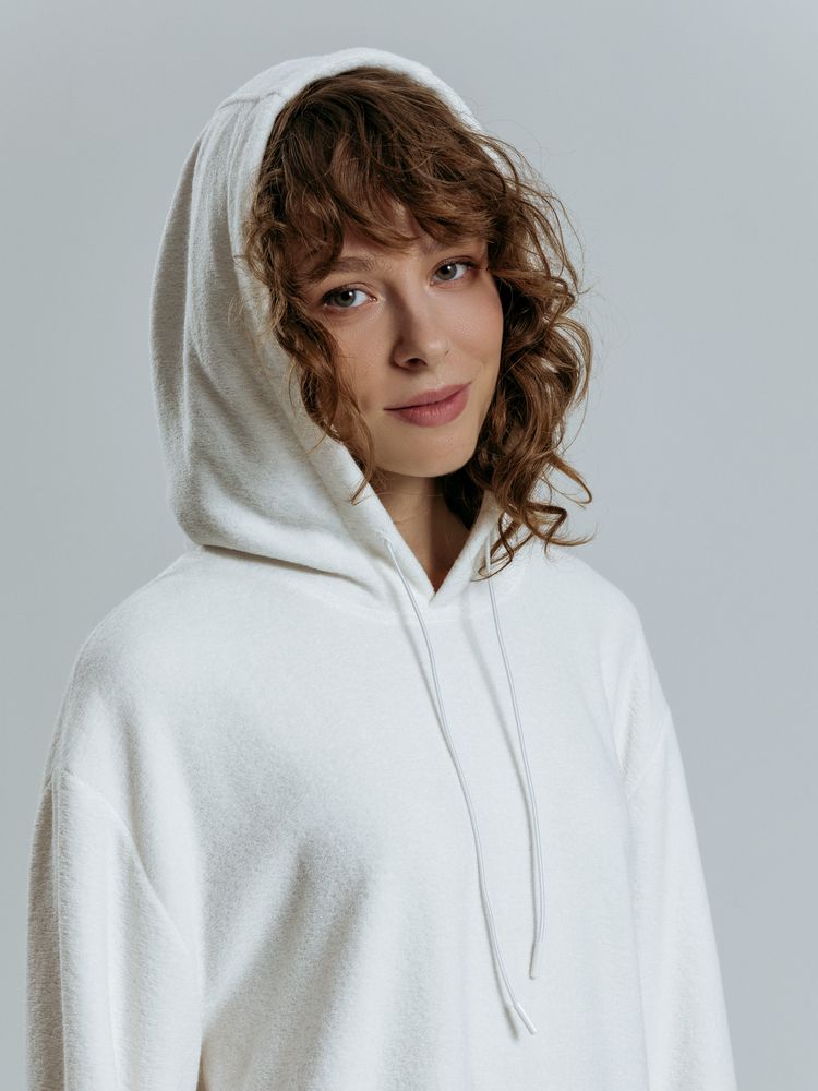 Худи унисекс Prima Vista, белое — изображение 9