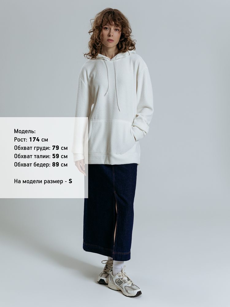 Худи унисекс Prima Vista, белое — изображение 5