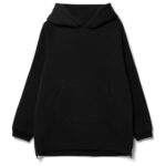 Худи унисекс оверсайз Easy Street, черное