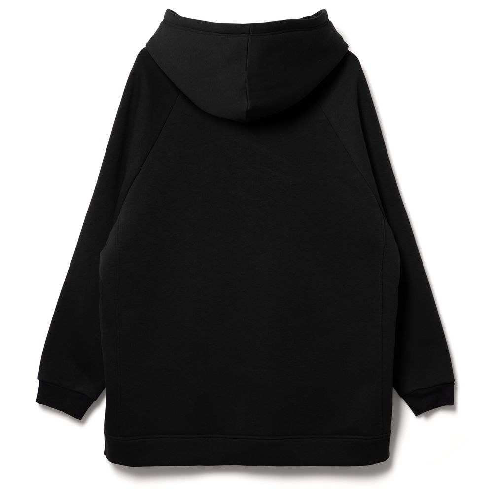 Худи унисекс оверсайз Easy Street, черное — изображение 2