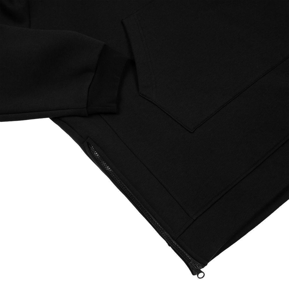 Худи унисекс оверсайз Easy Street, черное — изображение 3