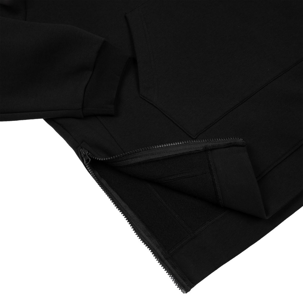 Худи унисекс оверсайз Easy Street, черное — изображение 4