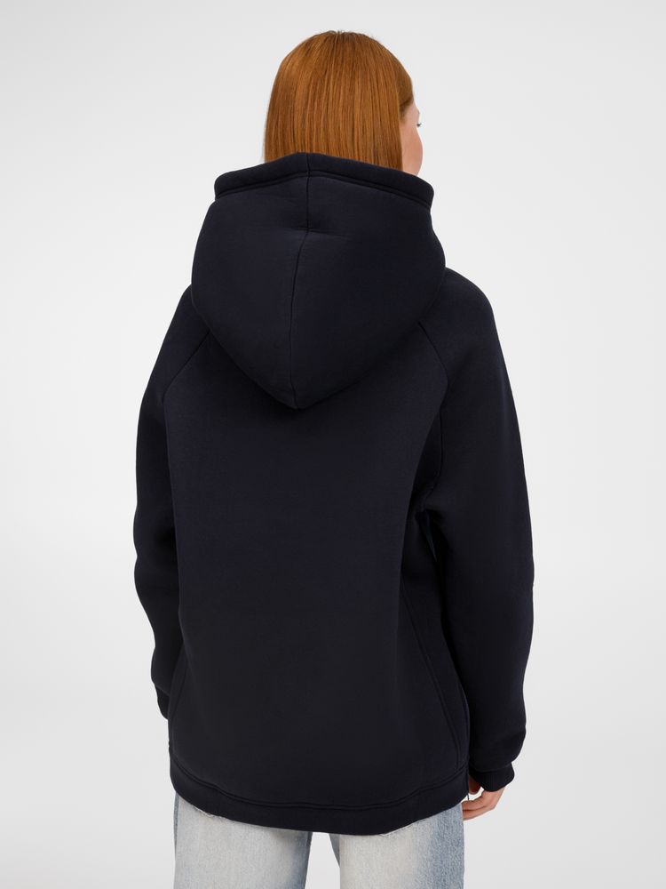 Худи унисекс оверсайз Easy Street, темно-синее — изображение 15