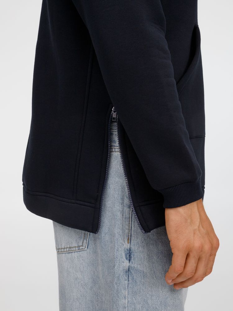 Худи унисекс оверсайз Easy Street, темно-синее — изображение 8