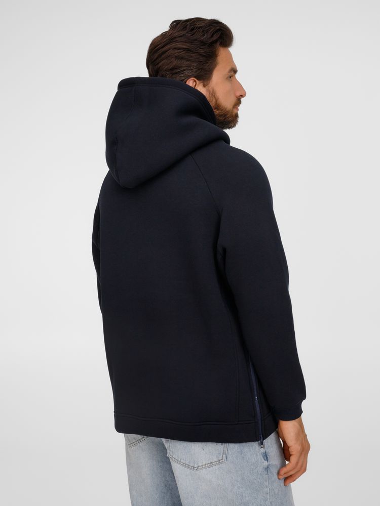 Худи унисекс оверсайз Easy Street, темно-синее — изображение 9