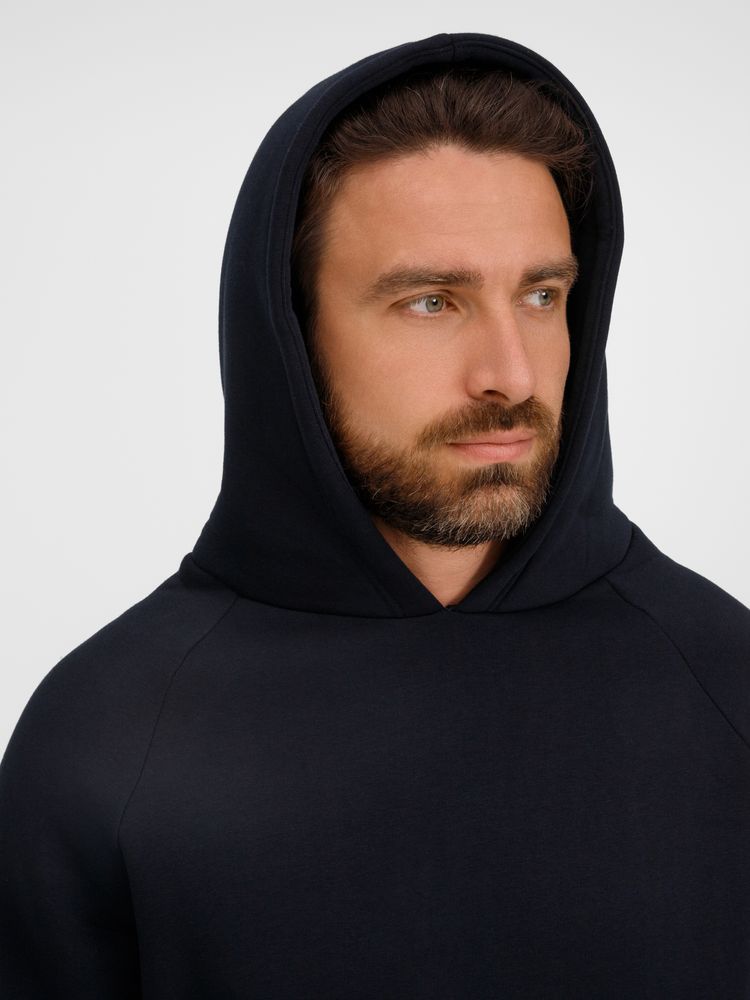 Худи унисекс оверсайз Easy Street, темно-синее — изображение 7